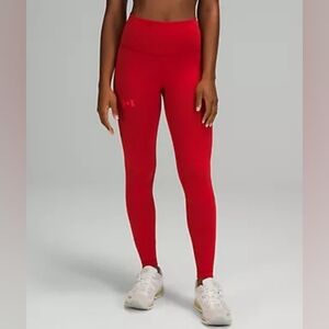 Team Canada Wunder Train High-Rise Tight 28" *COC Logo Crimson Size 16